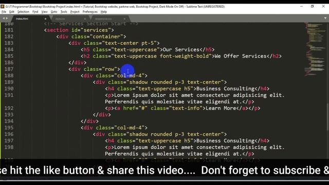 How To Create Responsive Website Using HTML CSS Bootstrap In Bangla | Bootstrap Project Tutorial #5 смотреть онлайн