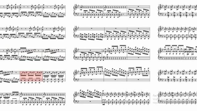 Vivaldi Summer Piano sheet music for piano (solo) смотреть онлайн