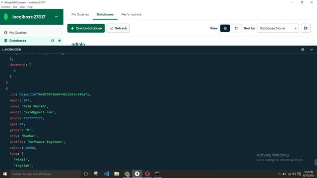 #25: Find Query Document in Mongodb | write query in find method | MongoDB Tutorial Hindi смотреть онлайн