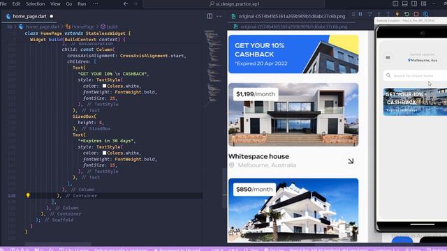 Dribbble Design to Flutter App: Part 2 смотреть онлайн