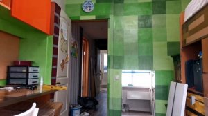 Люстра + штора в стиле Майнкрафт + зеркало. Финал ремонта за 0 ₽