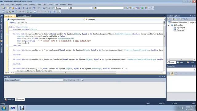 Basic Video Joiner using ffmpeg and VB.net смотреть онлайн