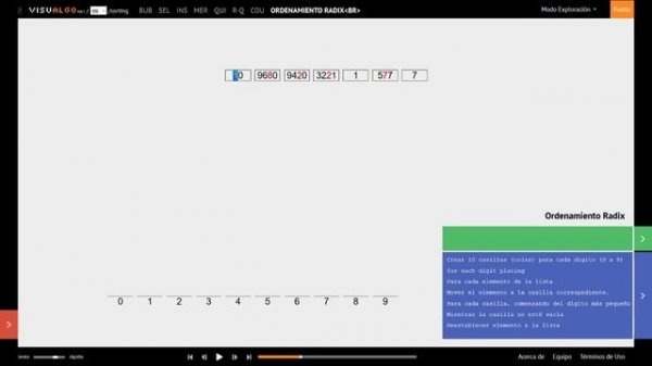 Semana 05 04 - Algoritmos de ordeamiento - Radix Sort