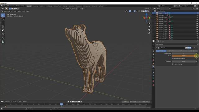 How to Use the REMESH Modifier in Blender! Step by Step Tutorial смотреть онлайн