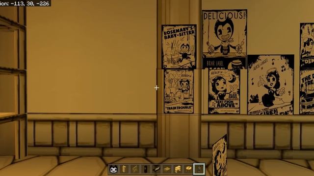 Bendy Addon V3.1 Furniture and morph update | Minecraft [BE] смотреть онлайн