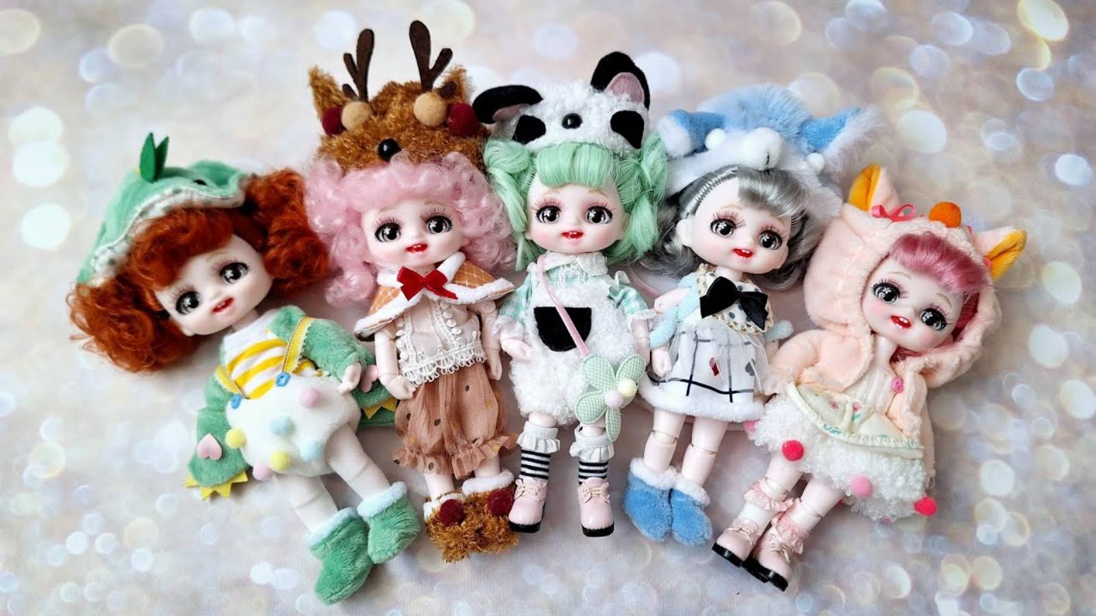 Обзор на кукол Pocket Doll от DBS. Сравнение с Баболями.