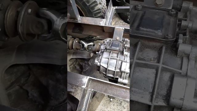 карданы из того что было, тоёта, ниссан, и шруз ненамо от чего. но работает.