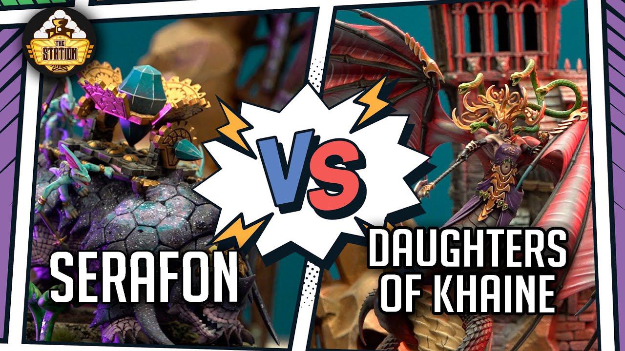 Daughters Of Khaine Vs Serafon | Репорт | Age Of Sigmar | 2000 Pts
