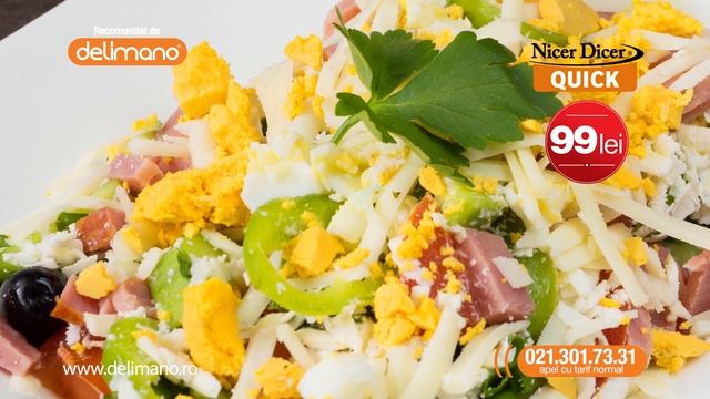 Delimano Nicer Dicer - DOAR 99 lei - CEL MAI MIC PREȚ смотреть онлайн