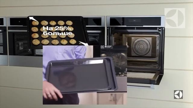 Встраиваемый независимый электрический духовой шкаф ELECTROLUX EOB 3301 AOX смотреть онлайн