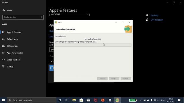 HOW TO UNINSTALL POSTGRESQL FROM WINDOWS 11/10/7 COMPLETELY WITH CACHE FILES REMOVED смотреть онлайн