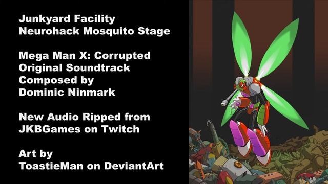 (NEW, extended) Mega Man X: Corrupted - Music Preview, Junkyard (Neurohack Mosquito Stage) смотреть онлайн