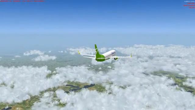 {PREPAR-3D V4.5}  Boeing 737-800 SKY DREAM Хельсинки-Инсбрук