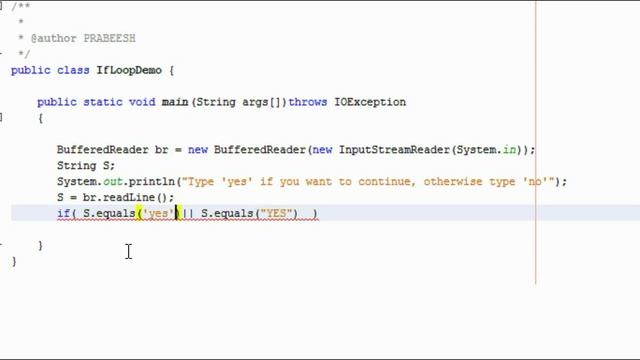 java programming examples 4 java if loop example смотреть онлайн