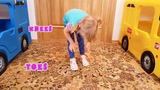 Head Shoulders Knees & Toes - Exercise Song For Children By Chiko TV