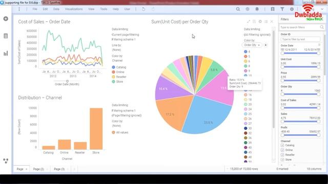 Advanced Filtering settings in multiple pages | Tibco spotfire videos смотреть онлайн