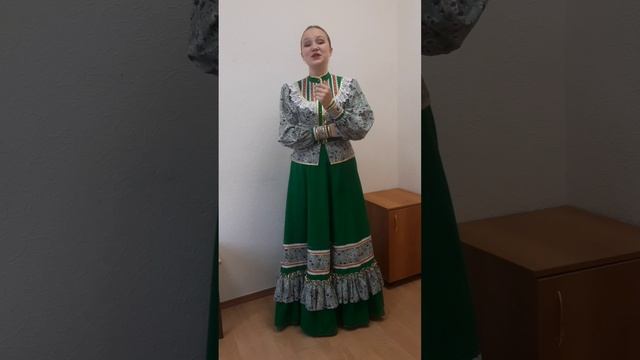 Тютюнник Анастасия.Русская народная песня Белгородской области - "Ой да не кукуй, кукушечка" смотреть онлайн