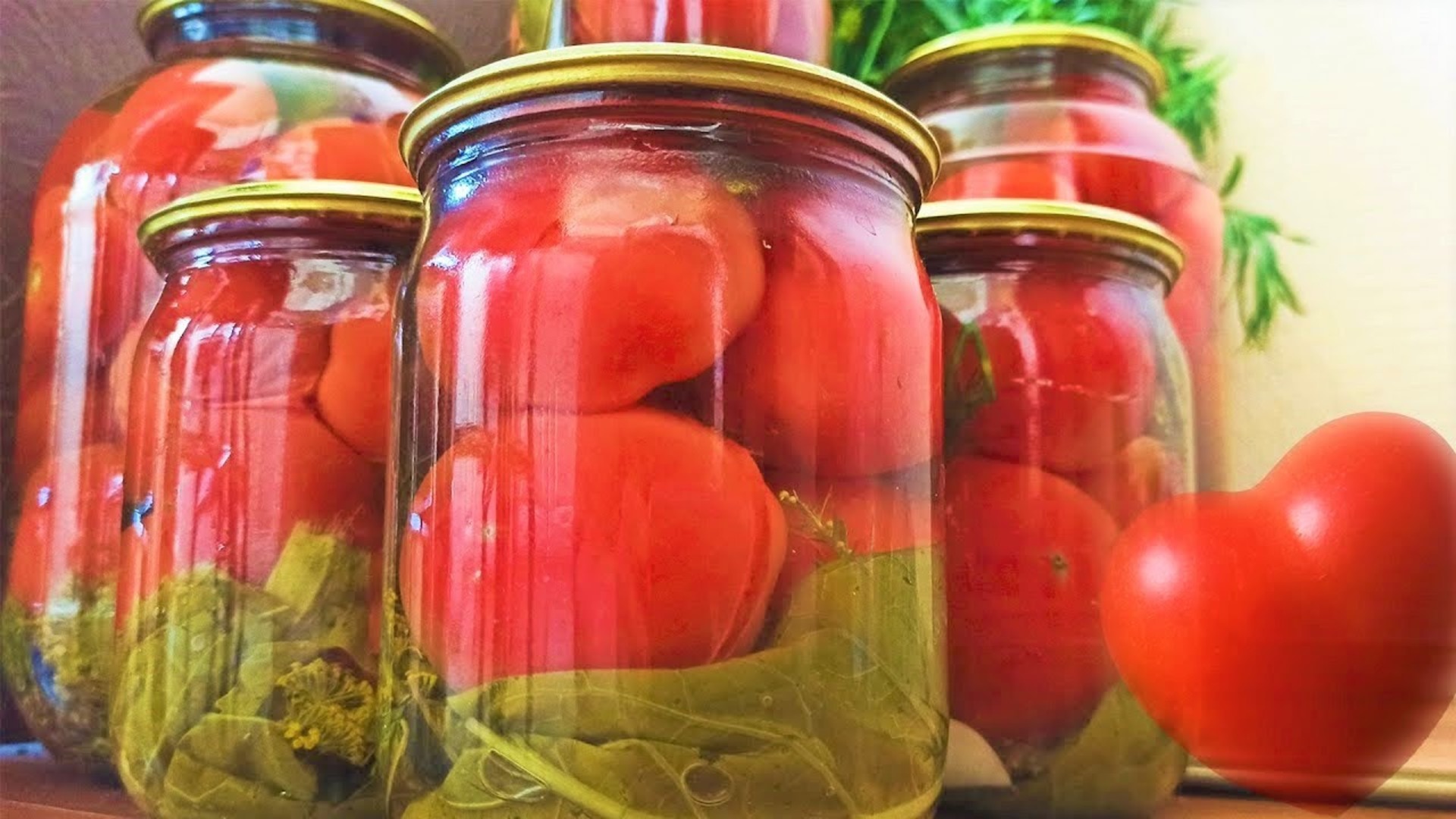 Маринованные помидоры на зиму. Рецепт проверенный годами смотреть онлайн
