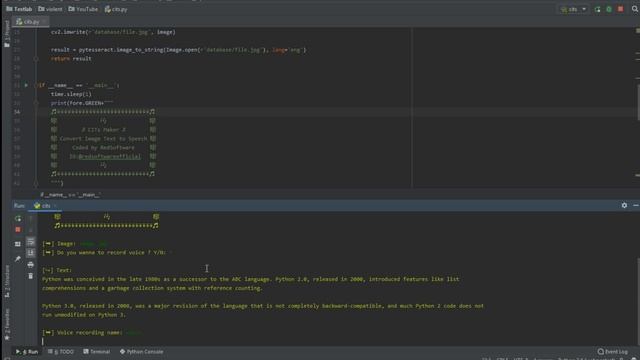Convert Image Text to Speech in Python - CITs Maker смотреть онлайн