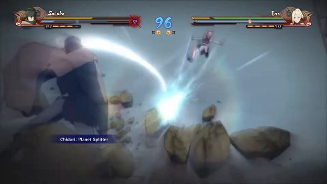 Naruto Ninja Storm 4 - Sasuke's Chidori: Planet Splitter combo смотреть онлайн