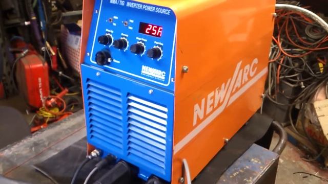 Weld Test for New Arc RT4000 DC TIG & MMA Welding Inverter смотреть онлайн