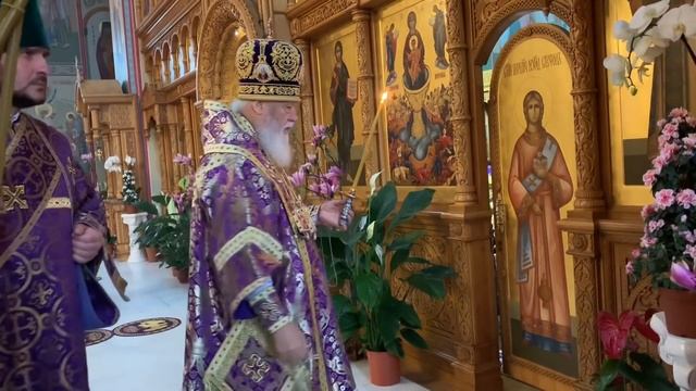 Вечернее Богослужение в Успенском монастыре смотреть онлайн