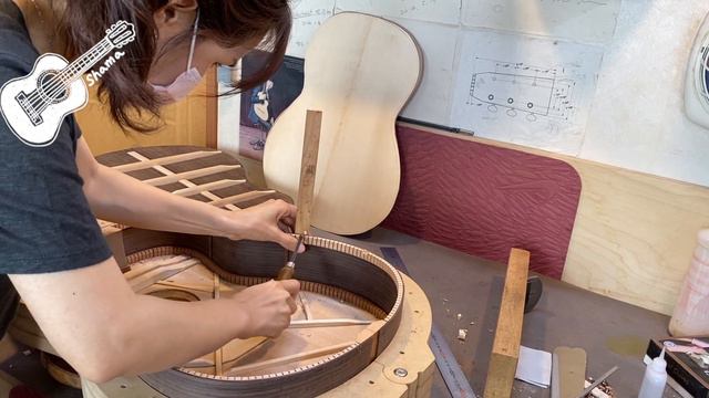 [Project 4] 샤마의 커스텀기타 제작 프로젝트 Making My Custom Guitar смотреть онлайн