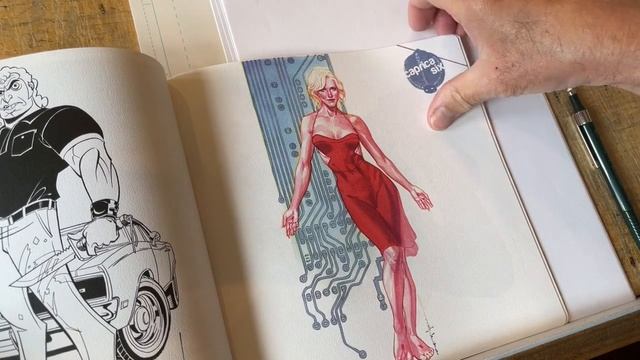 Drawing Comics: Learning from sketches of 3 masters: J. Scott Campbell, Brian Stelfreeze, Alex Ross смотреть онлайн