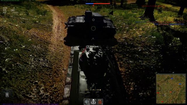 War Thunder: Ground Forces T34 prototype Ramming, Murdering and Kill streaks DX11 1080p смотреть онлайн