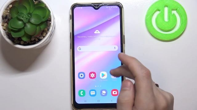 Как изменить размер иконок приложений на рабочем столе Samsung Galaxy A10s смотреть онлайн