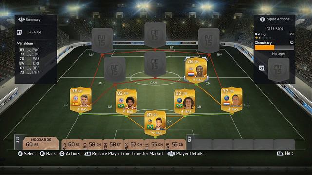 FIFA 15 - 175K INSANE HYBRID SQUAD BUILDER - POTY HARRY KANE + HAZARD смотреть онлайн