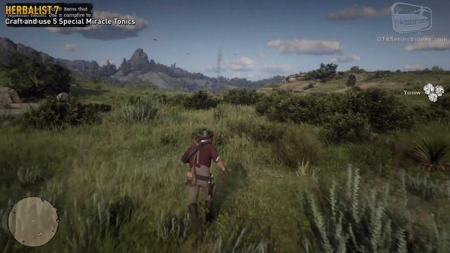 Red Dead Redemption 2 Herbalist Challenge #7 Guide - Craft And Use 5 Special Miracle Tonics