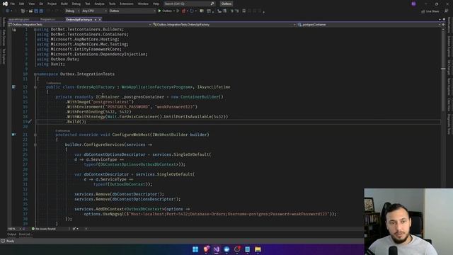Implementando testes de integração em dotnet com Docker смотреть онлайн