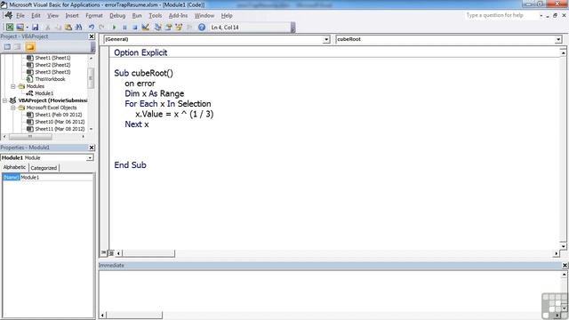 Visual Basic for Excel Tutorial | VBA Ignore Errors | InfiniteSkills смотреть онлайн