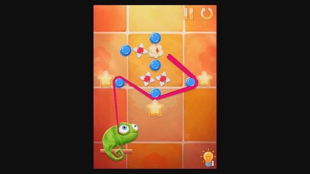 Pull My Tongue: World 1 Kitchen 3-Star Walkthrough Guide & iOS iPad Air 2 Gameplay смотреть онлайн