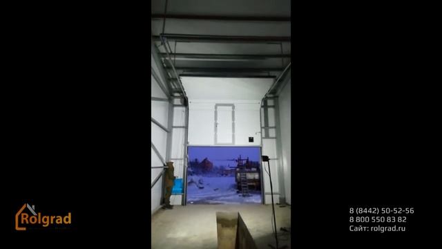 Секционные Промышленные ворота DOORHAN смотреть онлайн