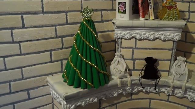 Камин из коробок своими руками смотреть онлайн