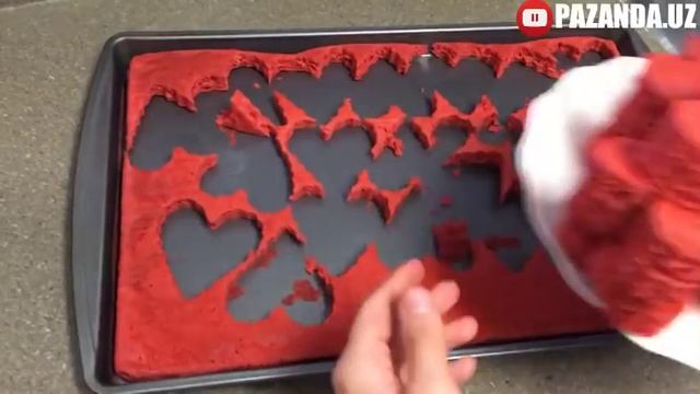 Пирожное «КРАСНЫЙ БАРХАТ» . QIZIL BAHMAL Shirinligi смотреть онлайн