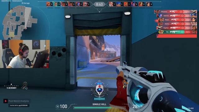 HOW ScreaM PLAYS DEATHMATCH IN VALORANT !! (Aim training) смотреть онлайн