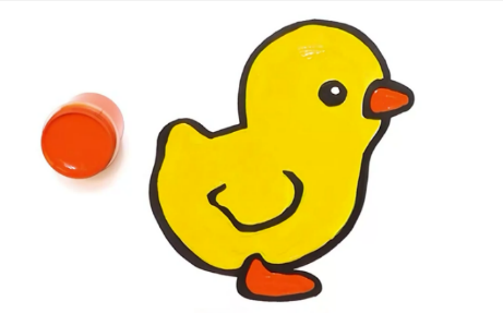 Как нарисовать Цыпленка детям смотреть онлайн