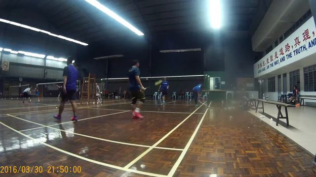 Badminton double sparring смотреть онлайн