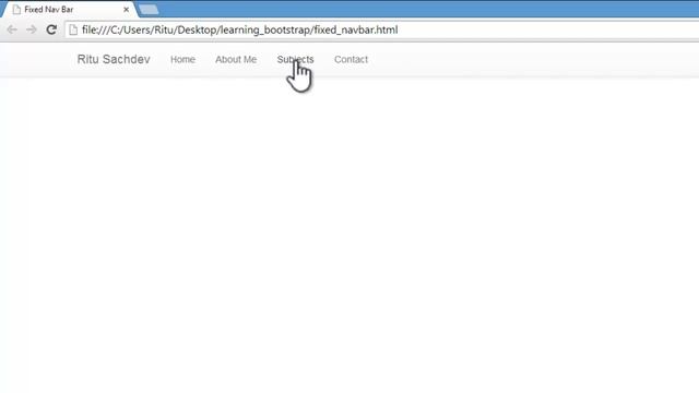 8)Bootstrap 3 Responsive and Fixed Menu Bar (Navigation Bar) смотреть онлайн
