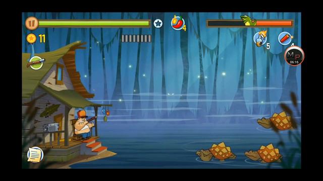 Swamp Attack Gameplay level 1-5 смотреть онлайн