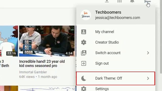 How to Activate YouTube Dark Mode смотреть онлайн