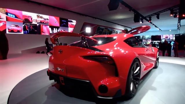 Toyota FT-1 Concept at the Detroit Auto Show смотреть онлайн