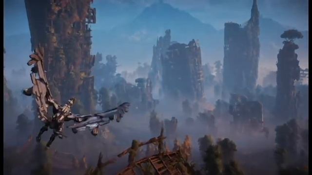 Horizon zero dawn Anime style opening ? Ikimono Gakari - Blue Bird смотреть онлайн