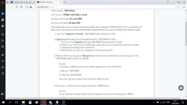 Бесплатные токены Prandex (PRAB) смотреть онлайн