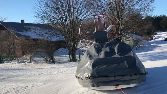 Март 2022. Большой Березовый. Вытаскиваем лодку на старт. смотреть онлайн