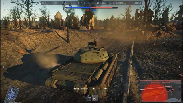 War Thunder | T-54-1947 kill montage смотреть онлайн
