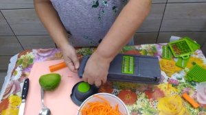 Обзор ручной овощерезки-тёрки с AliExpress